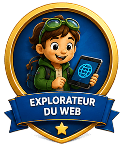 Badge Explorateur du Web