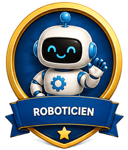 Badge Roboticien